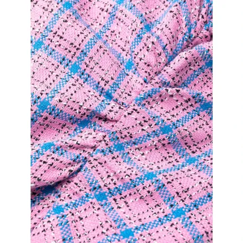 Pink Cotton Mini Dress - Ganni - Modalova