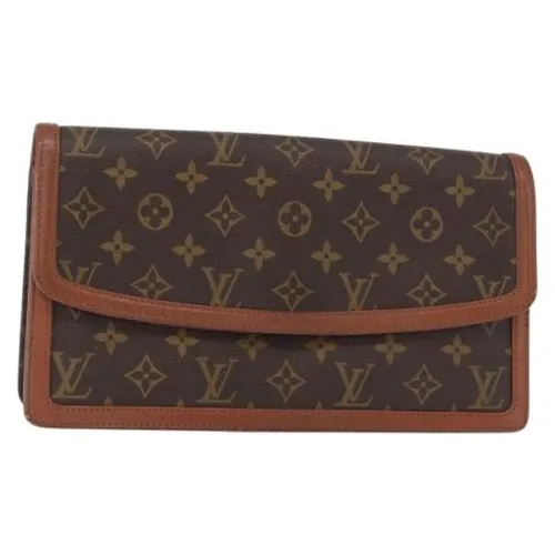 Pre-owned Vintage Canvas Clutch - Louis Vuitton Vintage - Modalova
