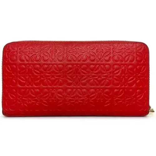 Pre-owned Leather wallets - Loewe Pre-owned - Modalova