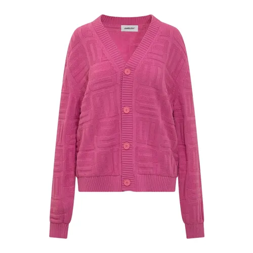 Monogram Cardigan Sweater - Ambush - Modalova