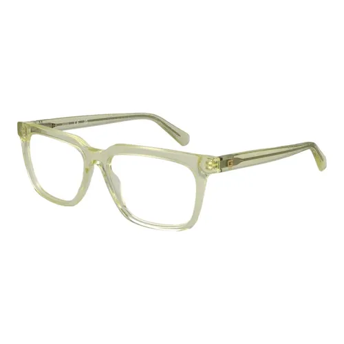 Montature Ottiche Gialle Uomo Stile Rettangolare - Guess - Modalova