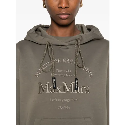 Julia Jersey Hoodie - Max Mara - Modalova