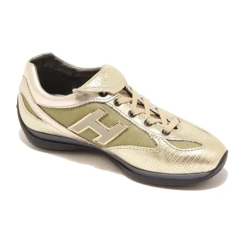 Snake Effect Sneakers - Hogan - Modalova