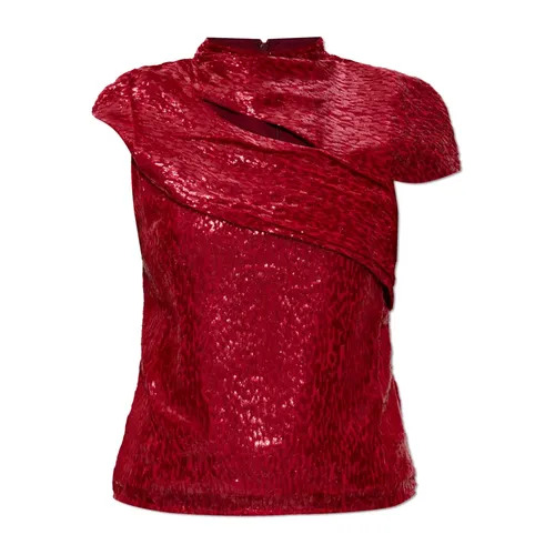 Top with lurex thread - Self Portrait - Modalova