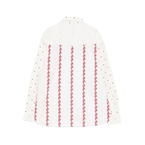 Floral Patch-Pocket Shirt - Maison Labiche - Modalova
