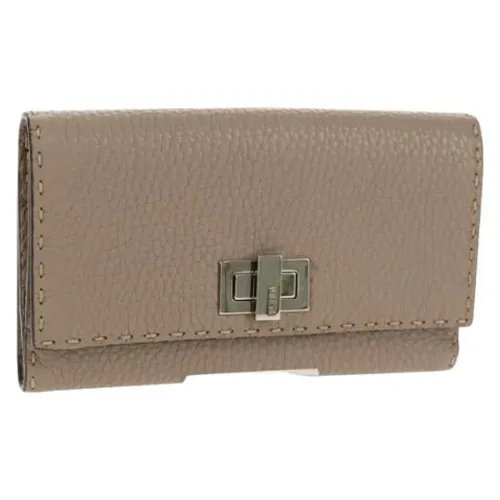 Pre-owned Leather Wallet - Fendi Vintage - Modalova