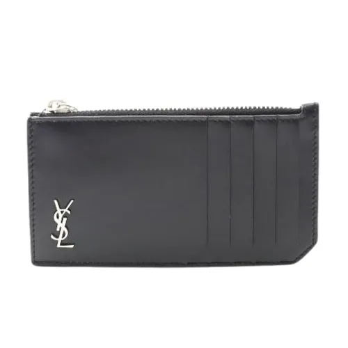 Pre-owned Leather Wallet - Yves Saint Laurent Vintage - Modalova