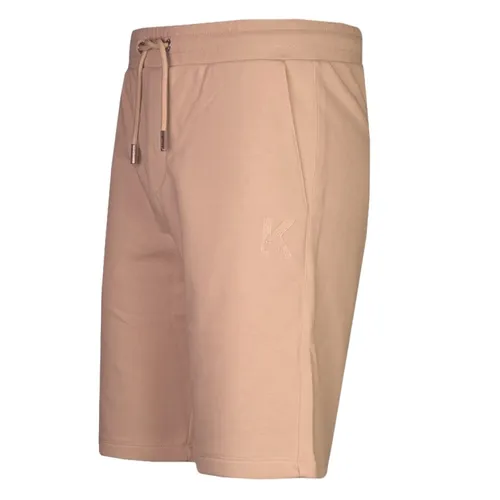 Cotton Blend Regular Shorts - Karl Lagerfeld - Modalova