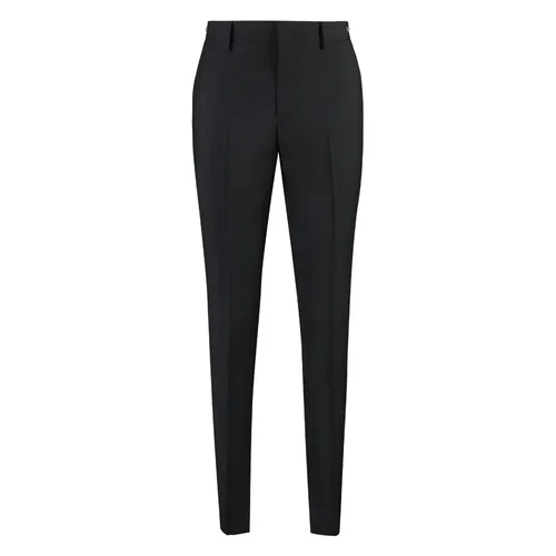 Wool Blend Trousers with Pockets - Gucci - Modalova