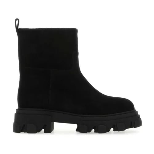 Black suede ankle Boots - Gia Borghini - Modalova