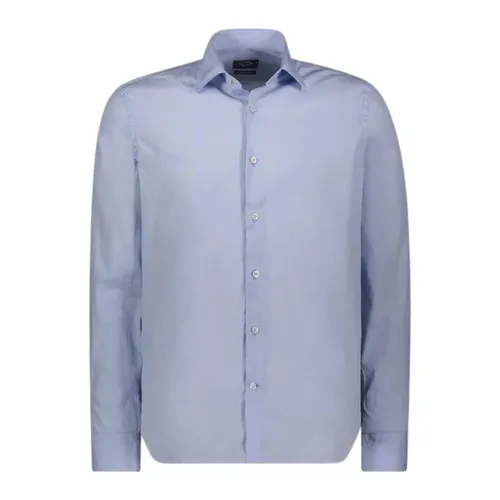 Camicia Slim Fit in Cotone Stretch - Paul & Shark - Modalova