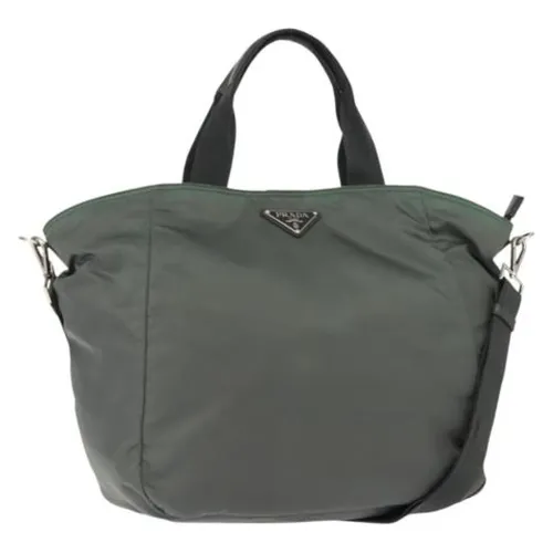 Pre-owned Nylon Tote Bag - Prada Vintage - Modalova