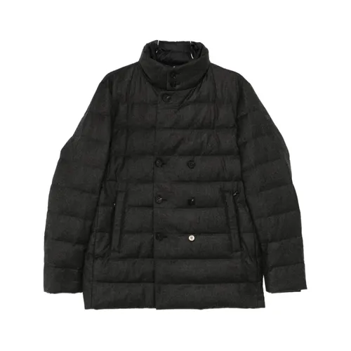 Grey Outerwear Jacket - Duno - Modalova