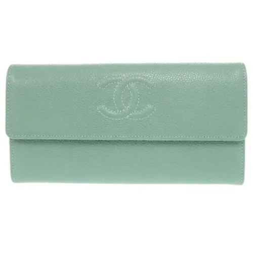 Pre-owned Leather Wallet - Chanel Vintage - Modalova