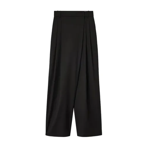 Cross Over Trousers - Ganni - Modalova