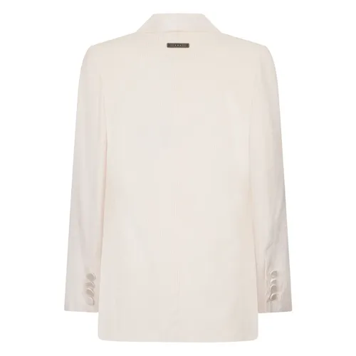 Ribbed Blazer - Peserico - Modalova