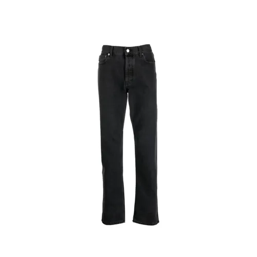 Slim Denim Jeans with Front Button - Ambush - Modalova