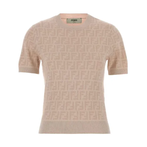 FF Wool and Silk Sweater - Fendi - Modalova