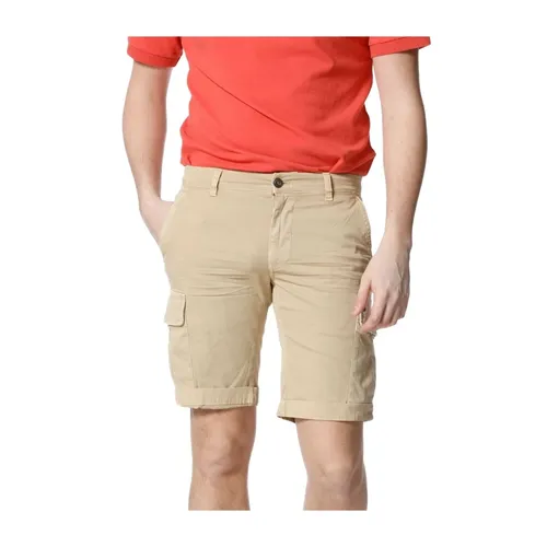 Cargo Stretch Beige Shorts - Mason's - Modalova