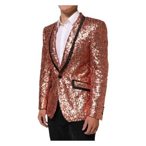 Sicilia 1 Button Suit Blazer - Dolce & Gabbana - Modalova