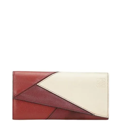 Pre-owned Leather wallets - Loewe Pre-owned - Modalova
