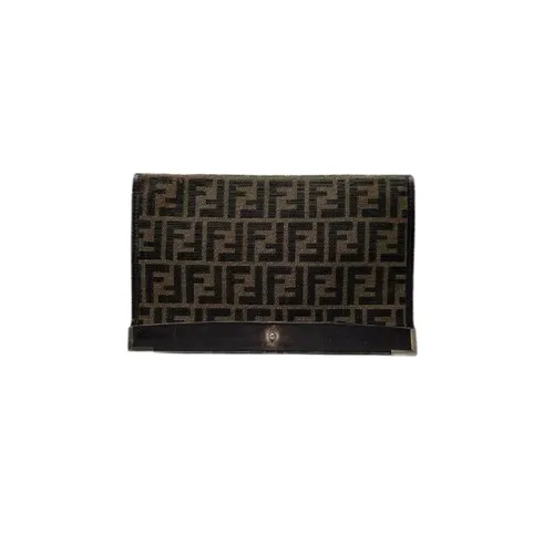 Pre-owned Leather Wallet - Fendi Vintage - Modalova
