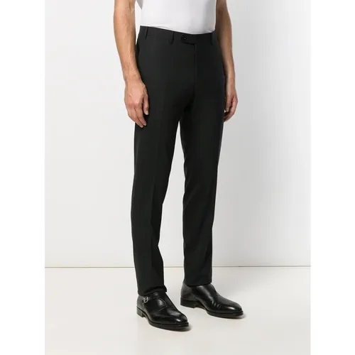 Stretch-Wool Trousers - Canali - Modalova