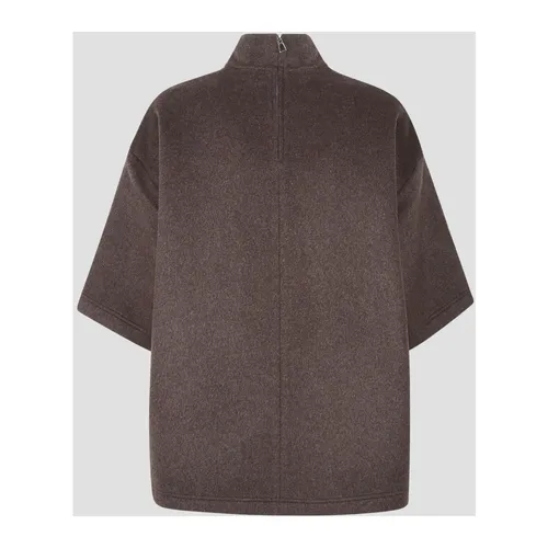 Delancey Mock Neck Wool Top - The Frankie Shop - Modalova