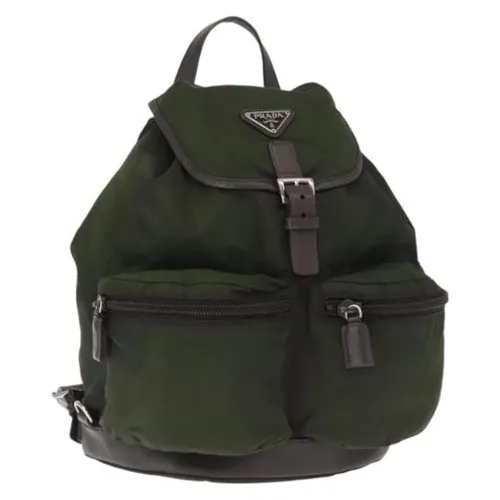 Pre-owned Nylon Backpack - Prada Vintage - Modalova