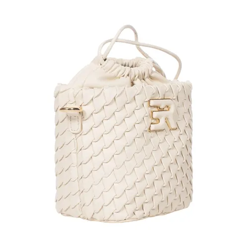 Mini Woven Bucket Bag - Ermanno Scervino - Modalova