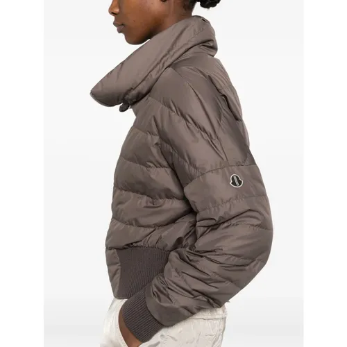 Cropped Down Jacket - Moncler - Modalova