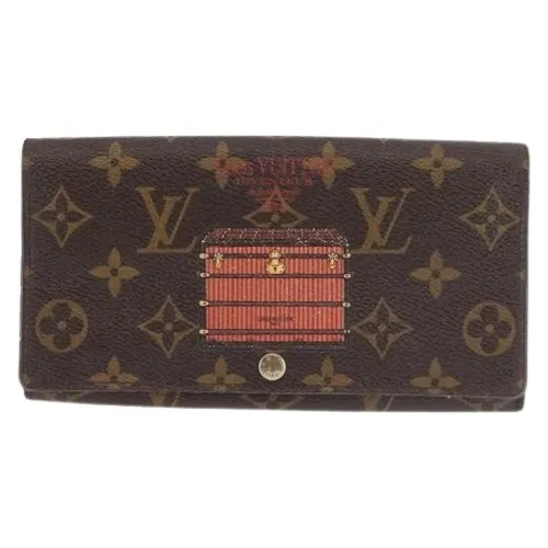 Cartera de lona Pre-owned - Louis Vuitton Vintage - Modalova
