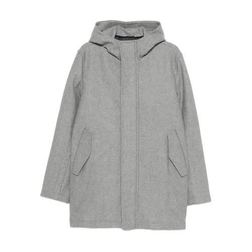 Wool Blend Parka - Manuel Ritz - Modalova