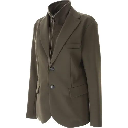 Green Jacket - Emporio Armani - Modalova