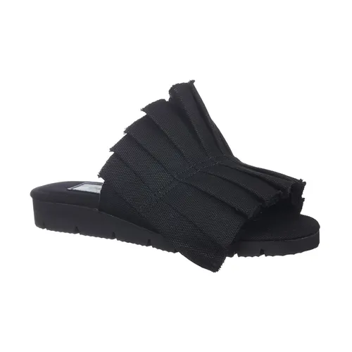 Canvas Pleated Sandal - Yohji Yamamoto - Modalova