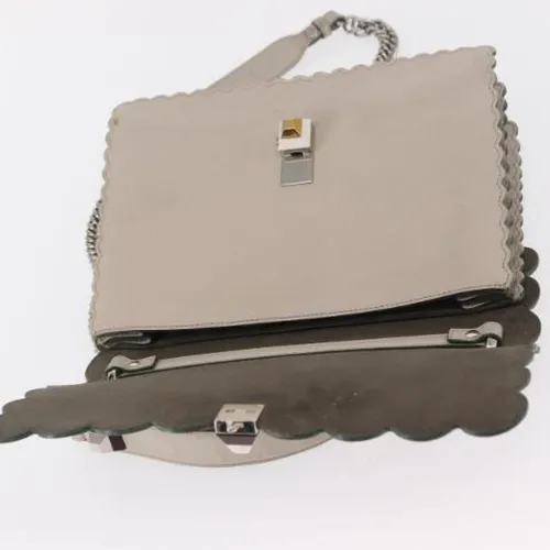 Pre-owned Leather Shoulder Bag - Fendi Vintage - Modalova