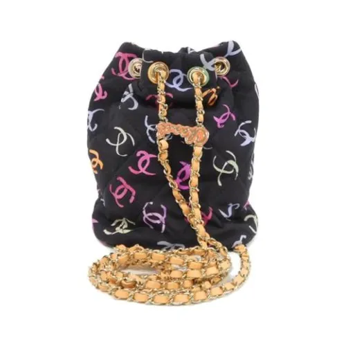 Pre-owned Vintage Canvas Backpack - Chanel Vintage - Modalova