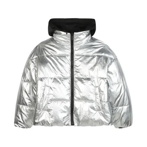 Reversible Puffer Jacket - Dkny - Modalova