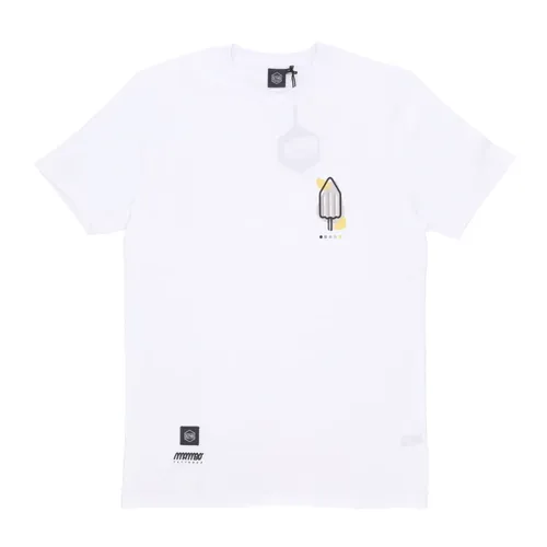 Lemon Men's Tee White Cotton - Dolly Noire - Modalova