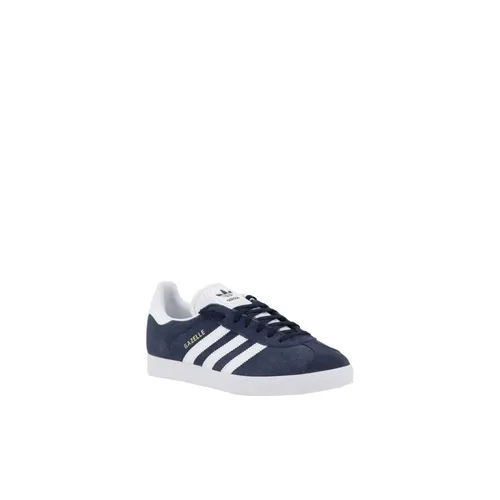 Iconic Leather Sneakers with Printed Pattern - Adidas - Modalova