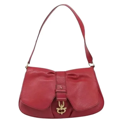 Pre-owned Leather Shoulder Bag - Salvatore Ferragamo Pre-owned - Modalova