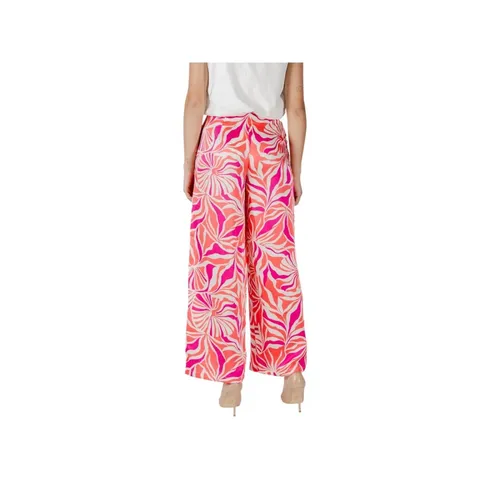 Multicolor Stylish Polyester Pants - Only - Modalova