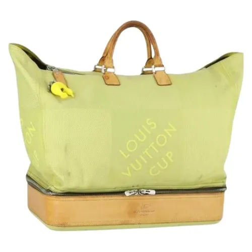 Pre-owned Leather Weekend Bag - Louis Vuitton Vintage - Modalova