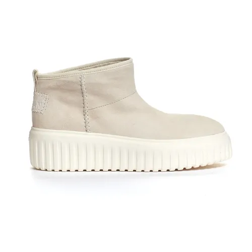 Light Beige Suede Low Boot - Hogan - Modalova