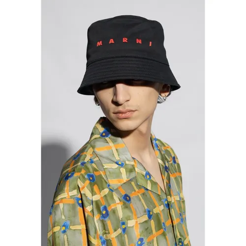 Logo Bucket Hat II - Marni - Modalova