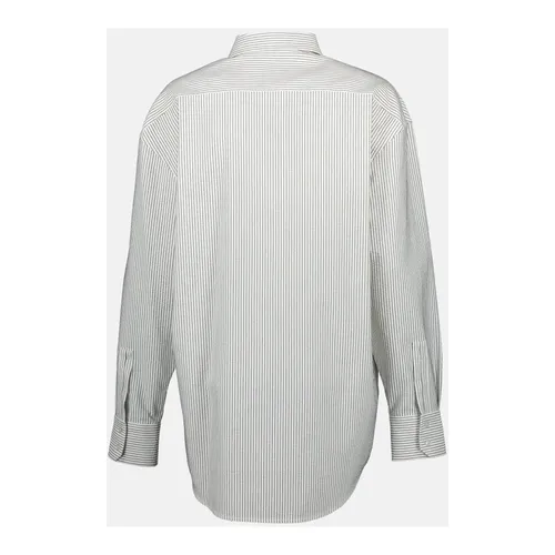 Striped Cassandre Shirt - Saint Laurent - Modalova