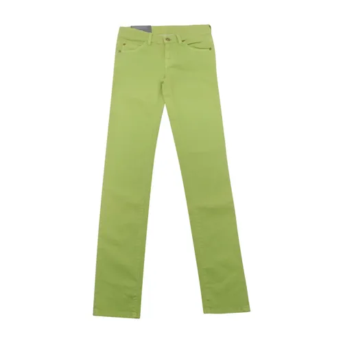 Leaf Green Light Stretch Drill Trousers - 7 For All Mankind - Modalova