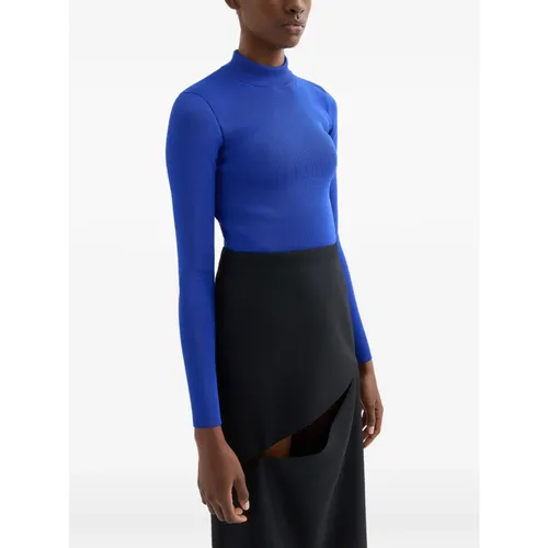 Technical Mock-Neck Sweater - Jil Sander - Modalova