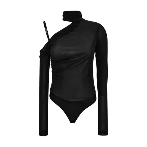 Top Nero per Look Elegante - Versace Jeans Couture - Modalova
