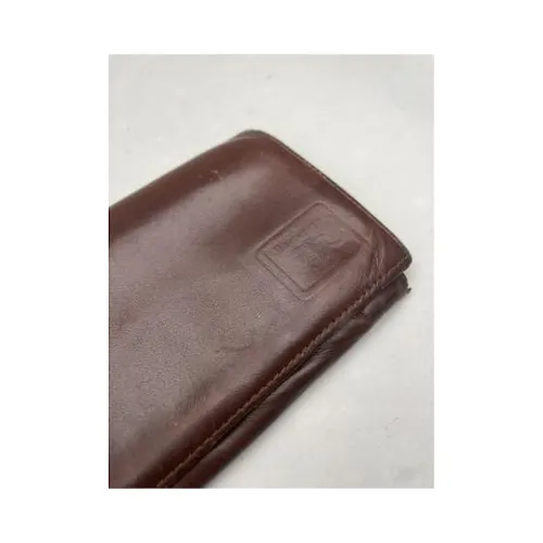 Pre-owned Leather Wallet - Burberry Vintage - Modalova